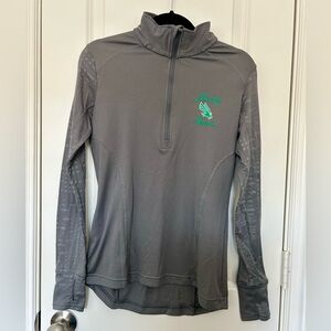 University of North Texas Gray Quarter-Zip Pullover